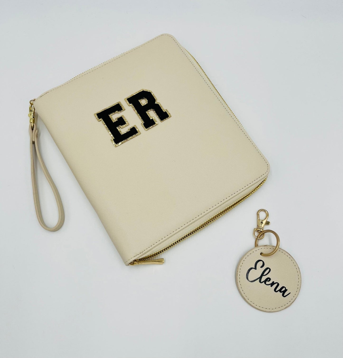Personalised Travel Organisers - Glitter Letter Personalisation - sweetassistant