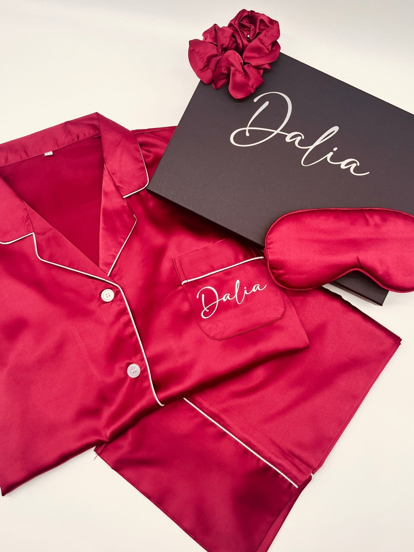 Ladies Satin Pyjamas - Long Sets - sweetassistant