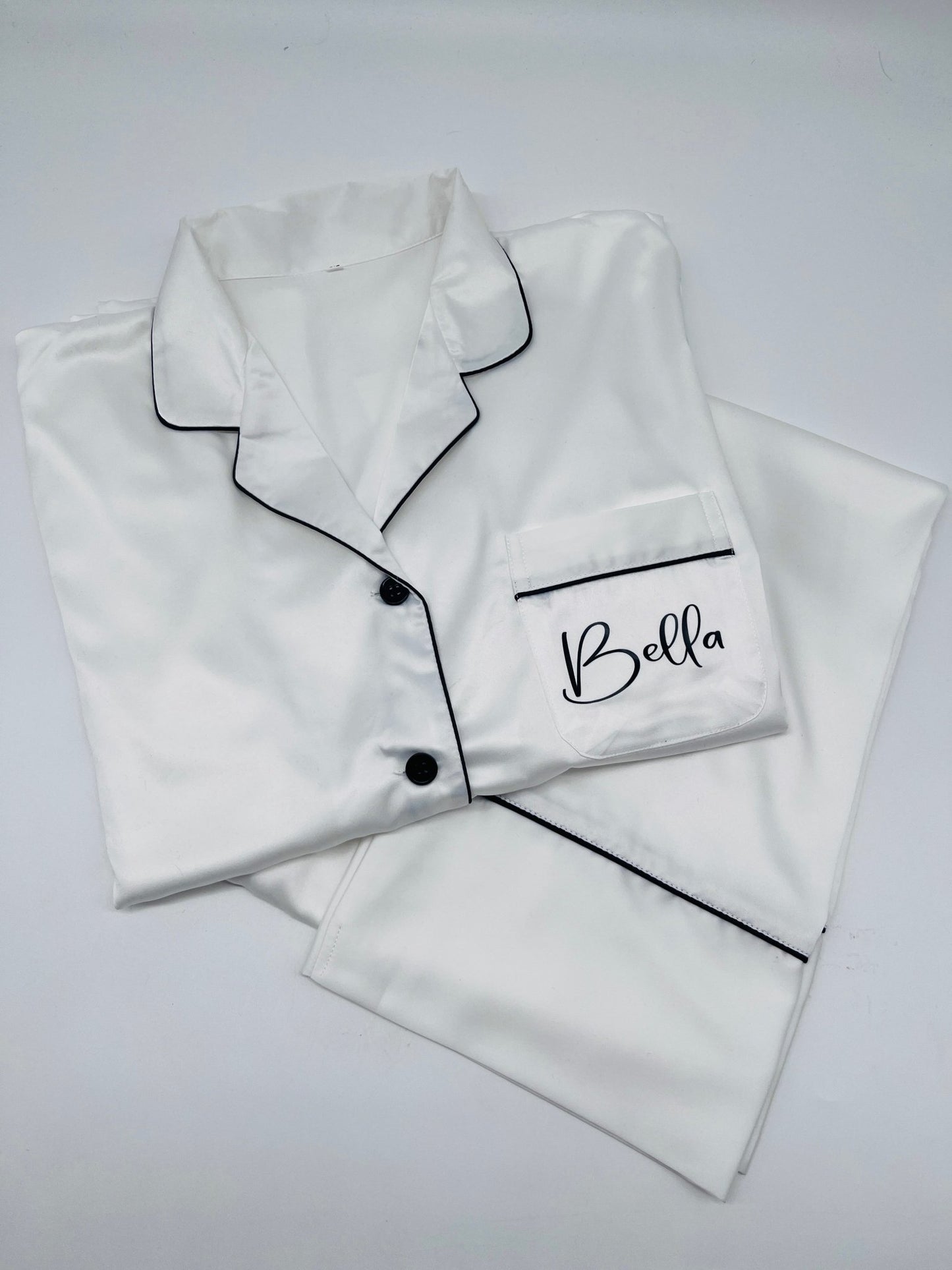 Ladies Satin Pyjamas - Long Sets - sweetassistant