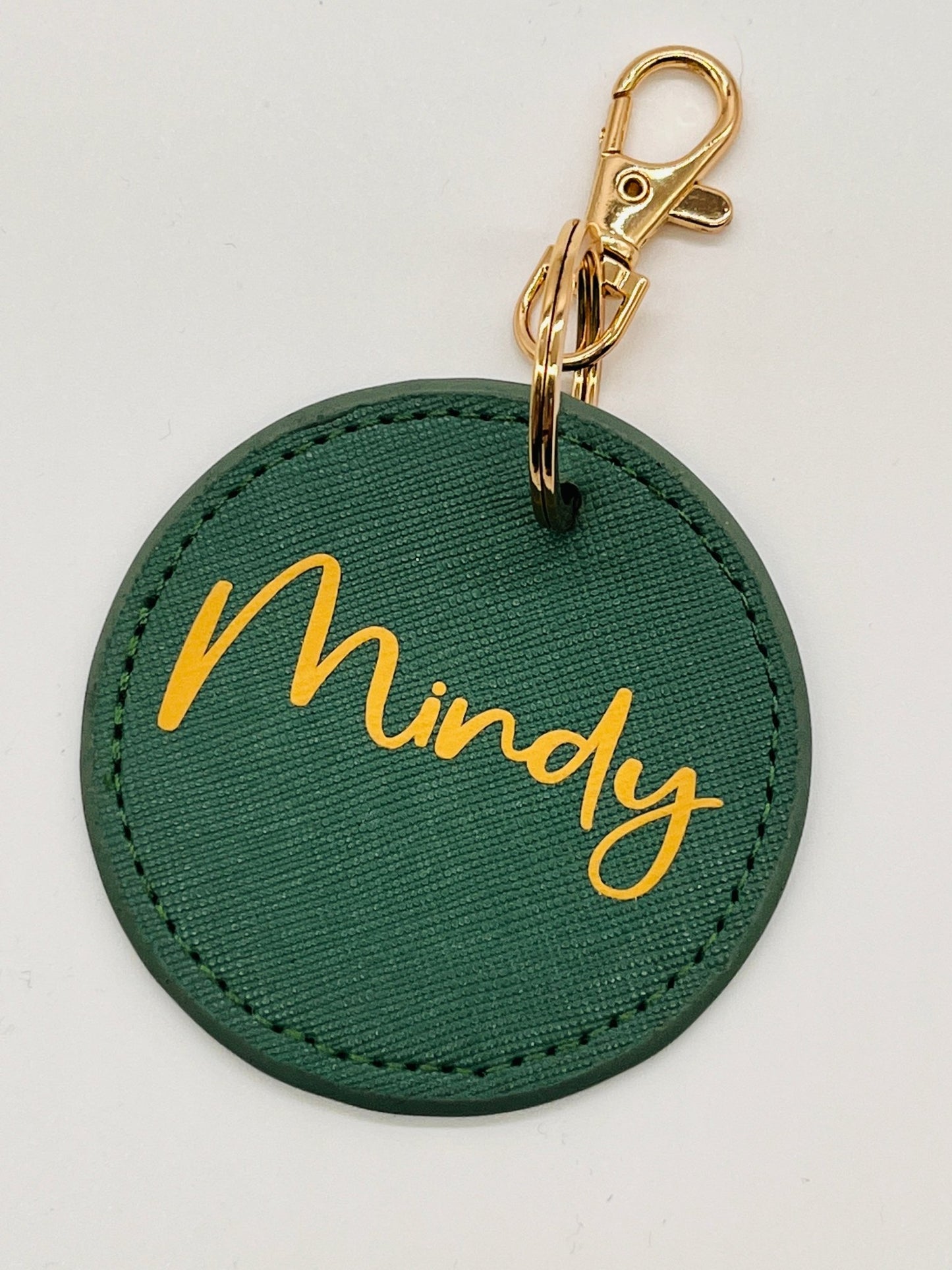 Round Keyring - sweetassistant