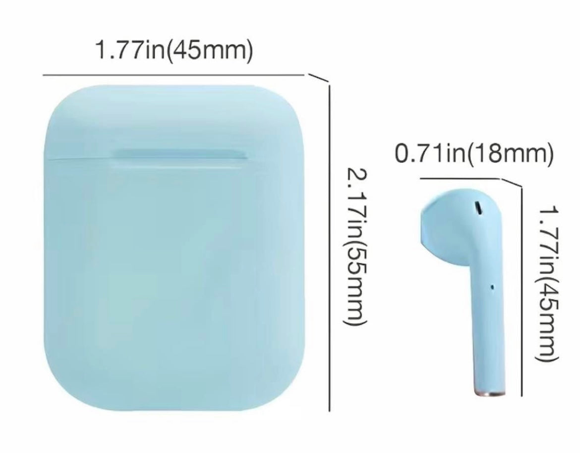 Personalised Wireless Earphones with charging case