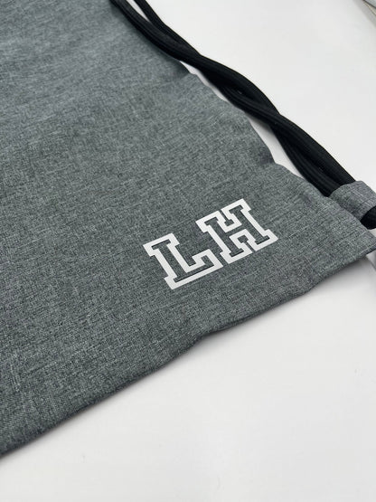 Personalised side zip drawstring bag - sweetassistant