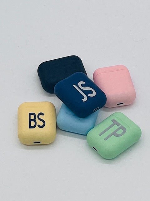Personalised Wireless Earphones with charging case - sweetassistant