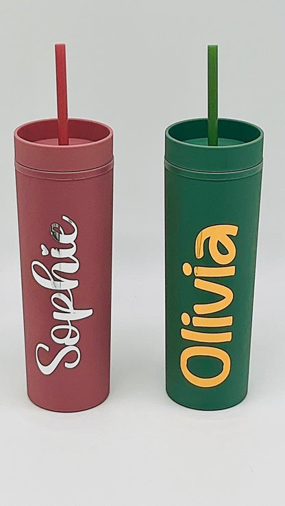 personalised skinny cups - sweetassistant gifts