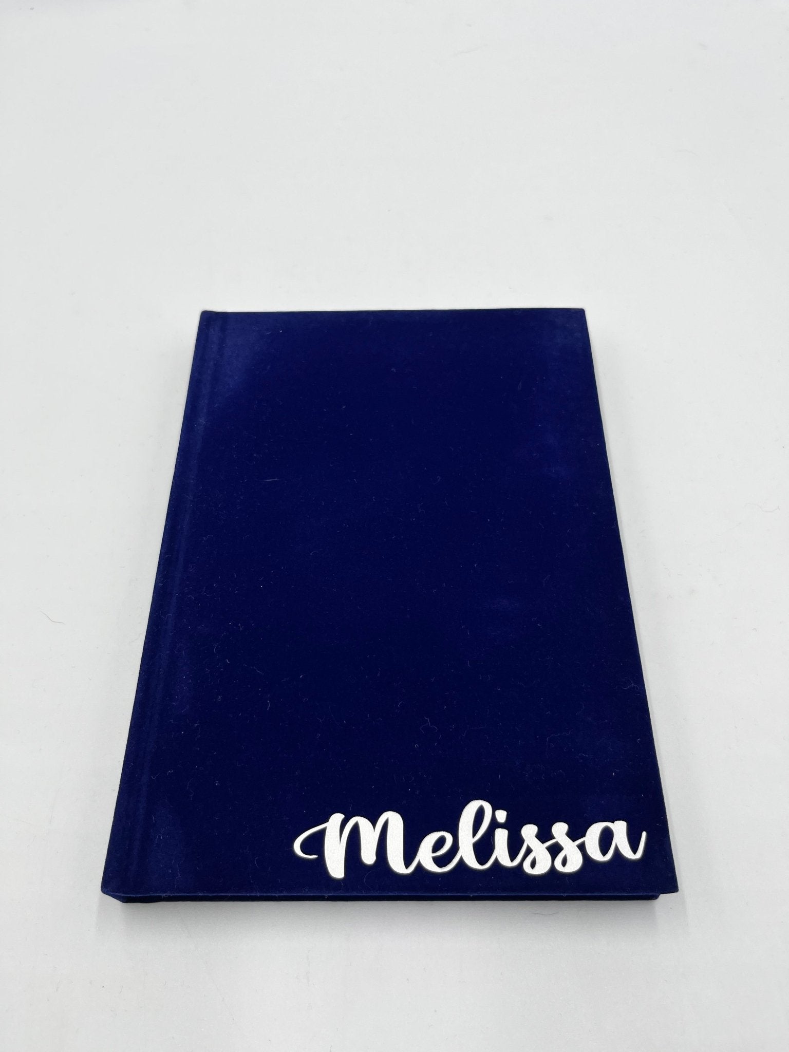 Personalised Velvet Notebooks - sweetassistant