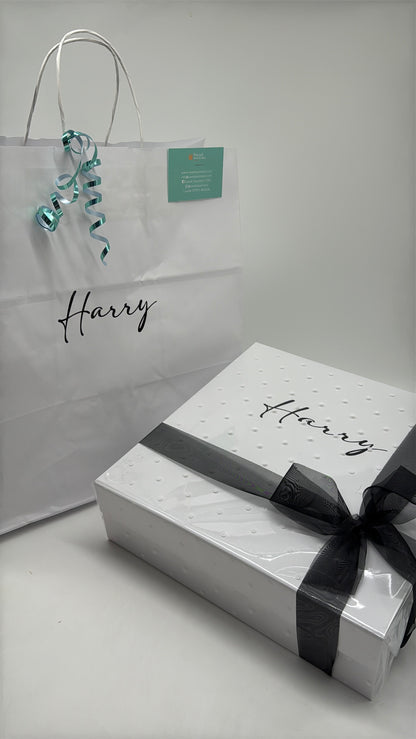 Personalised Champagne Flute Gift Set