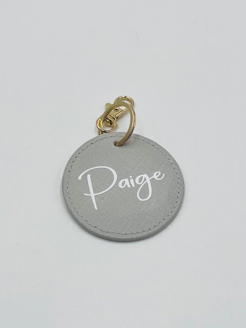 Round Keyring - sweetassistant