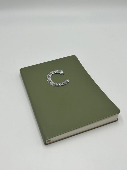 Personalised PU Leather Notebooks - Letter Personalisation - sweetassistant