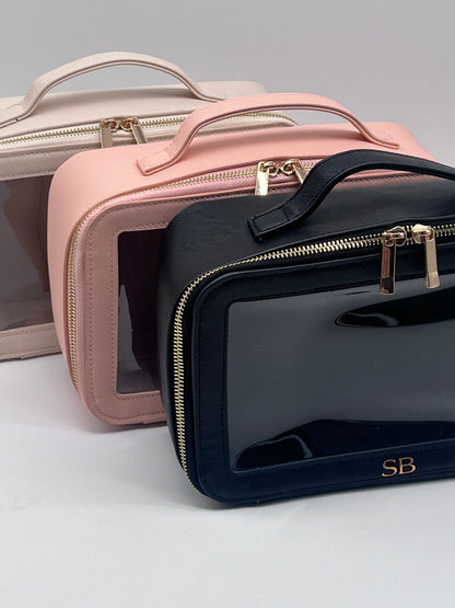 Travel Toiletry Bag with Clear Front - sweetassistant