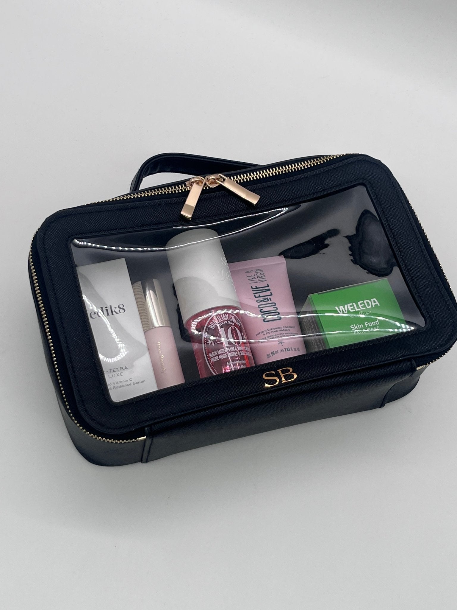 Travel Toiletry Bag with Clear Front - sweetassistant