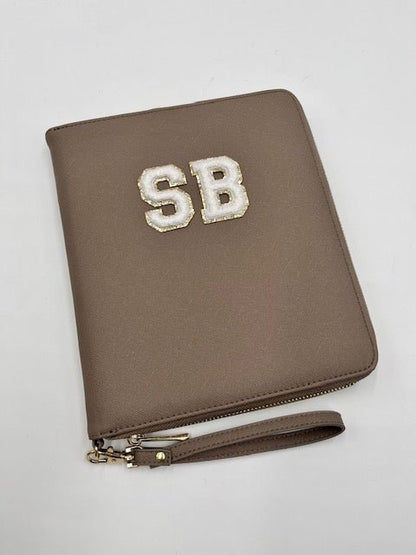 Personalised Travel Organisers - Glitter Letter Personalisation - sweetassistant