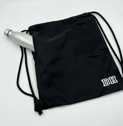 Personalised side zip drawstring bag - sweetassistant