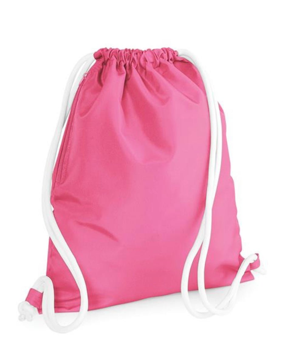 Personalised side zip drawstring bag - sweetassistant