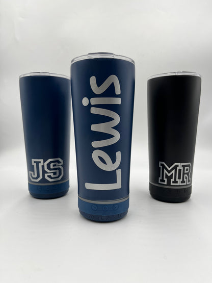 personalised bluetooth speaker cups