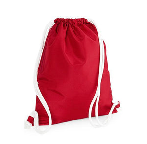 Personalised side zip drawstring bag
