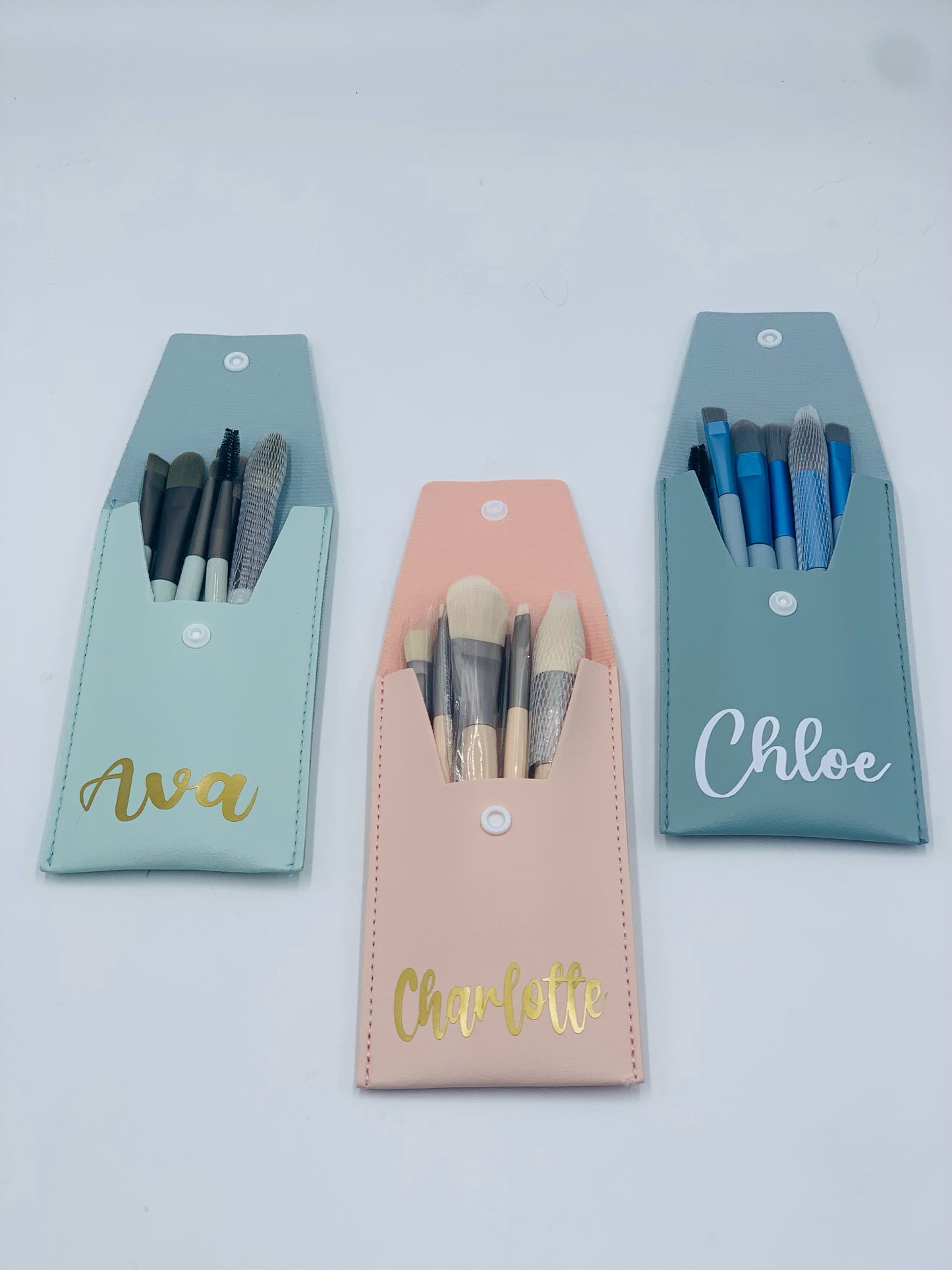 Personalised Make up Brush Pouches