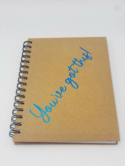 Personalised Notebooks - Kraft